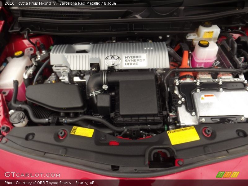 Barcelona Red Metallic / Bisque 2010 Toyota Prius Hybrid IV