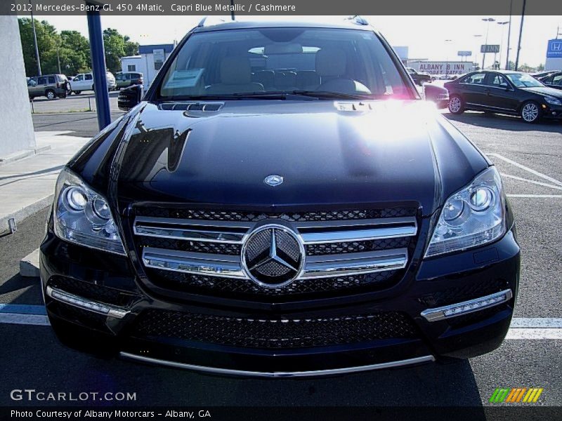 Capri Blue Metallic / Cashmere 2012 Mercedes-Benz GL 450 4Matic