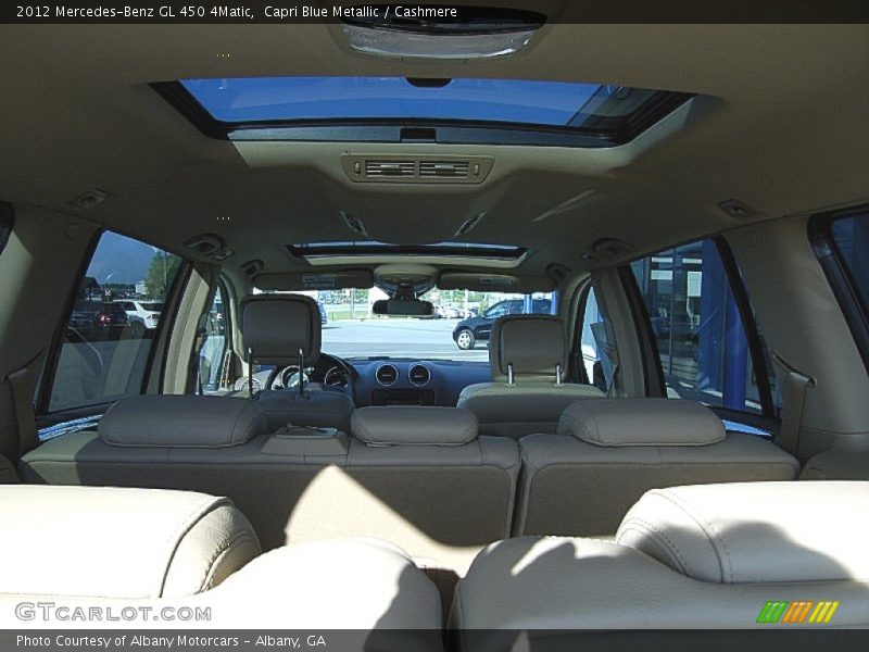 Capri Blue Metallic / Cashmere 2012 Mercedes-Benz GL 450 4Matic