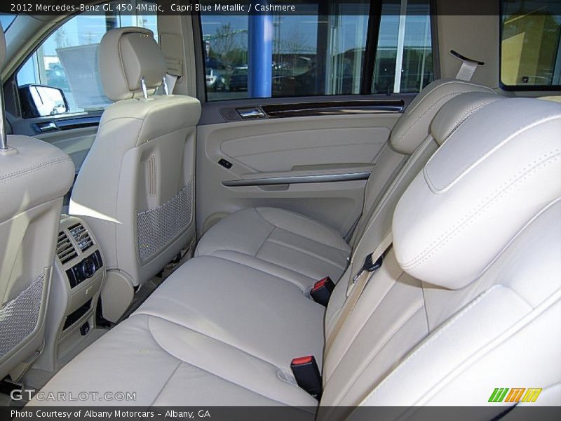 Capri Blue Metallic / Cashmere 2012 Mercedes-Benz GL 450 4Matic
