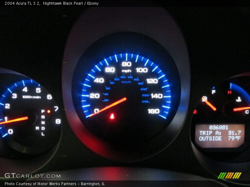 Nighthawk Black Pearl / Ebony 2004 Acura TL 3.2