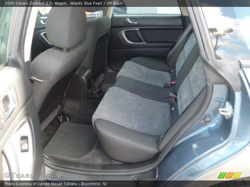 Atlantic Blue Pearl / Off Black 2005 Subaru Outback 2.5i Wagon
