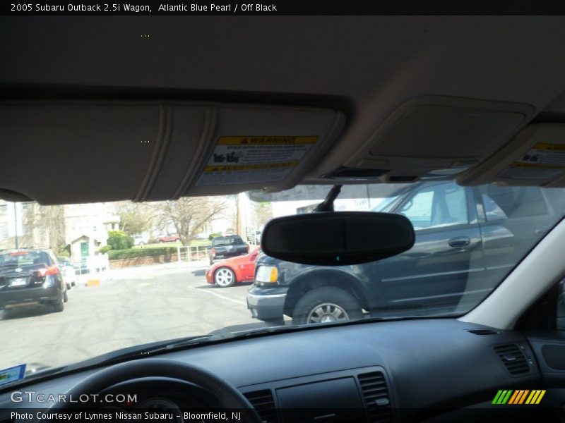 Atlantic Blue Pearl / Off Black 2005 Subaru Outback 2.5i Wagon