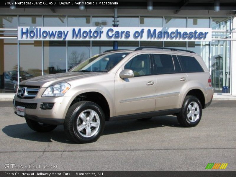Desert Silver Metallic / Macadamia 2007 Mercedes-Benz GL 450