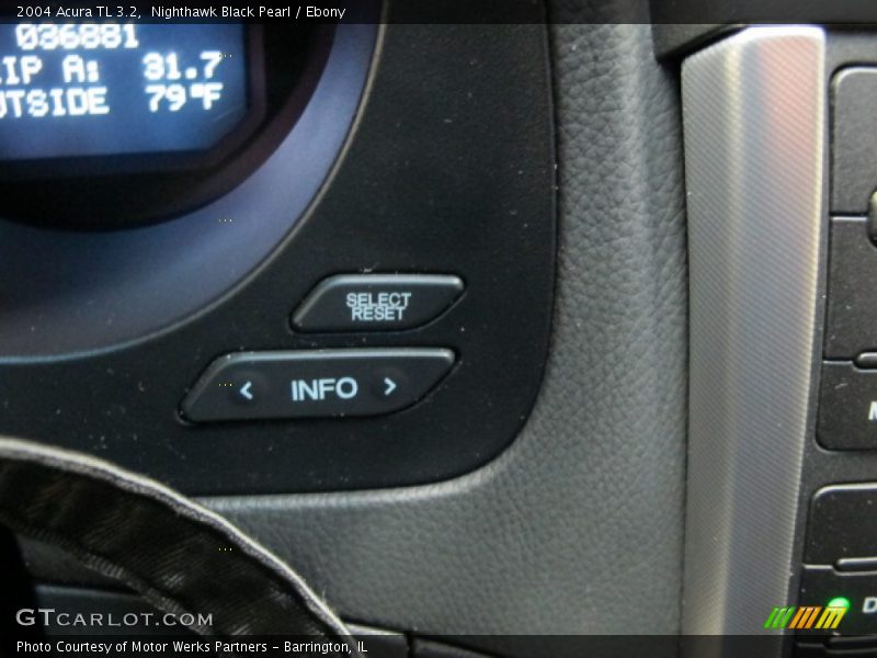 Nighthawk Black Pearl / Ebony 2004 Acura TL 3.2