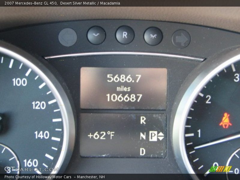 Desert Silver Metallic / Macadamia 2007 Mercedes-Benz GL 450