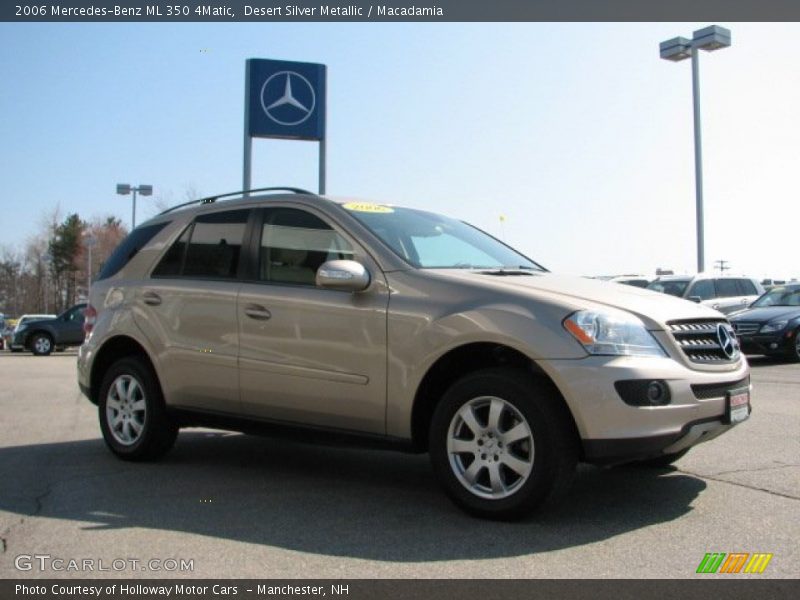 Desert Silver Metallic / Macadamia 2006 Mercedes-Benz ML 350 4Matic