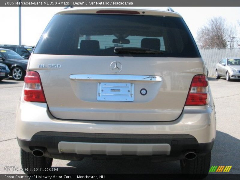 Desert Silver Metallic / Macadamia 2006 Mercedes-Benz ML 350 4Matic