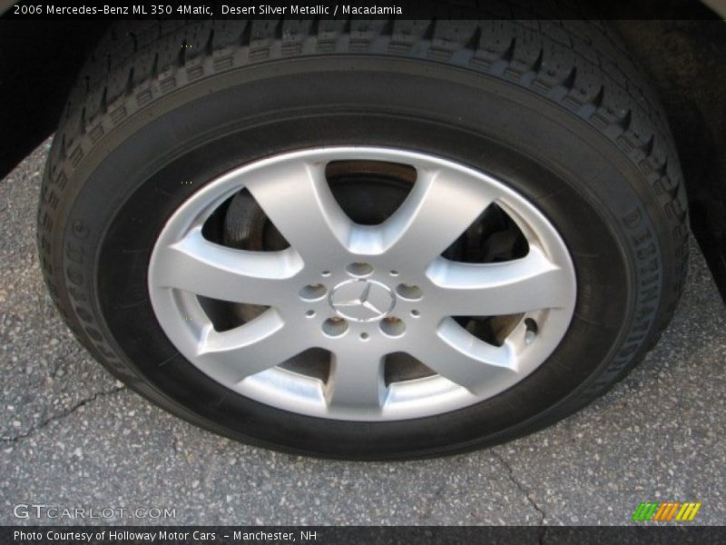 Desert Silver Metallic / Macadamia 2006 Mercedes-Benz ML 350 4Matic