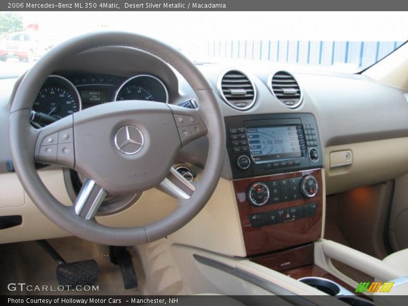 Desert Silver Metallic / Macadamia 2006 Mercedes-Benz ML 350 4Matic