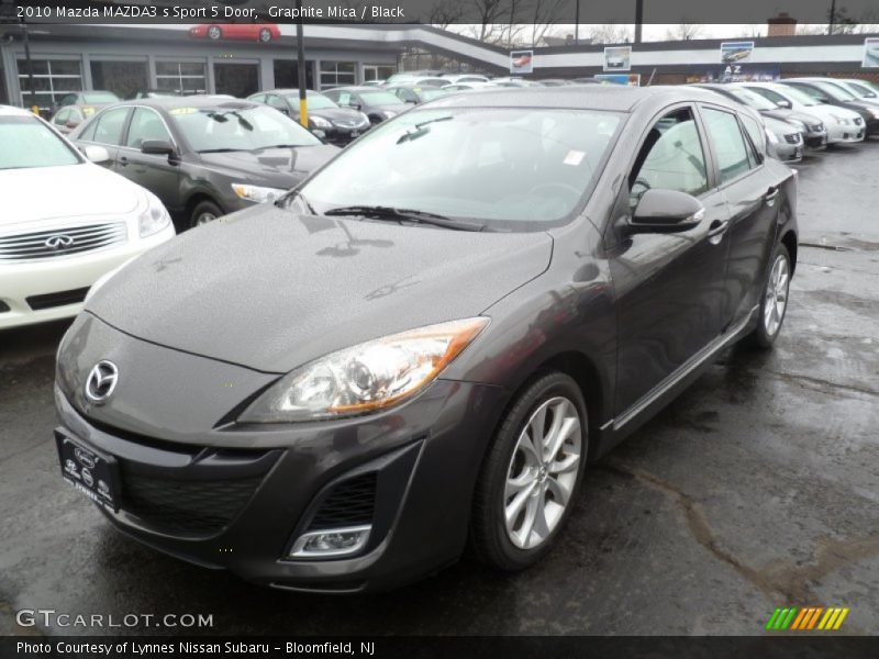 Graphite Mica / Black 2010 Mazda MAZDA3 s Sport 5 Door
