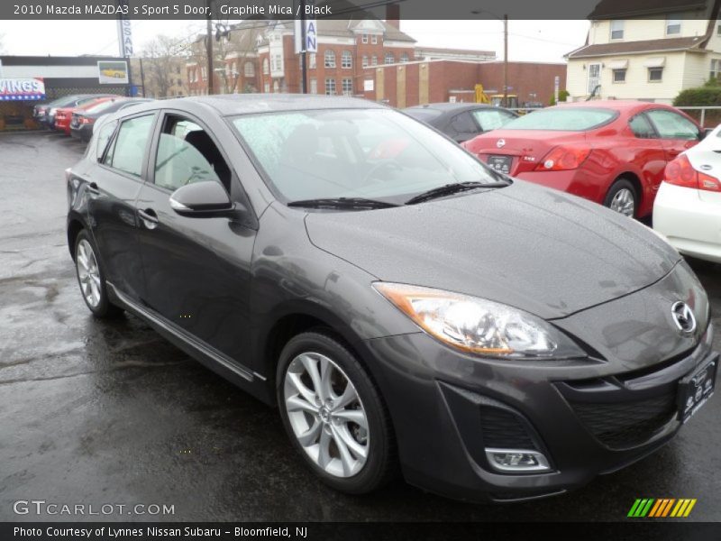 Graphite Mica / Black 2010 Mazda MAZDA3 s Sport 5 Door