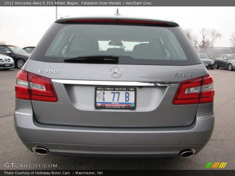 Palladium Silver Metallic / Ash/Dark Grey 2012 Mercedes-Benz E 350 4Matic Wagon