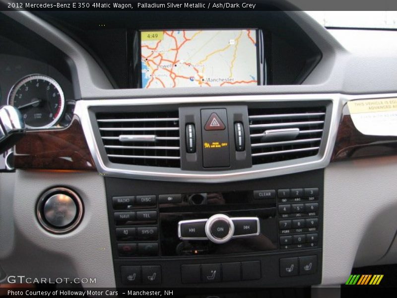 Controls of 2012 E 350 4Matic Wagon