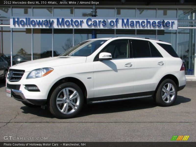 Arctic White / Almond Beige 2012 Mercedes-Benz ML 350 4Matic