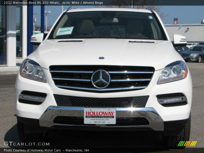 Arctic White / Almond Beige 2012 Mercedes-Benz ML 350 4Matic