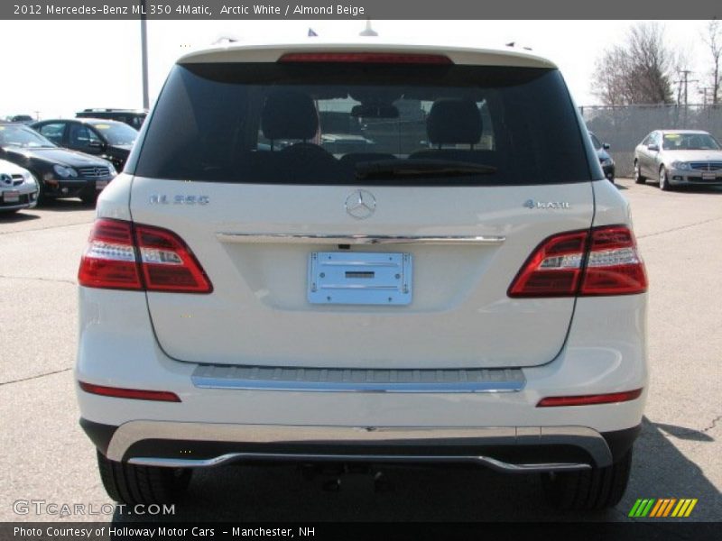Arctic White / Almond Beige 2012 Mercedes-Benz ML 350 4Matic