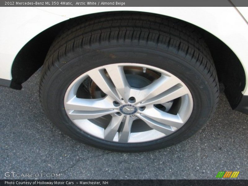 Arctic White / Almond Beige 2012 Mercedes-Benz ML 350 4Matic