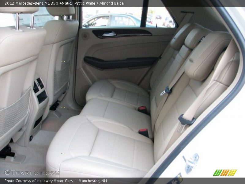 Arctic White / Almond Beige 2012 Mercedes-Benz ML 350 4Matic
