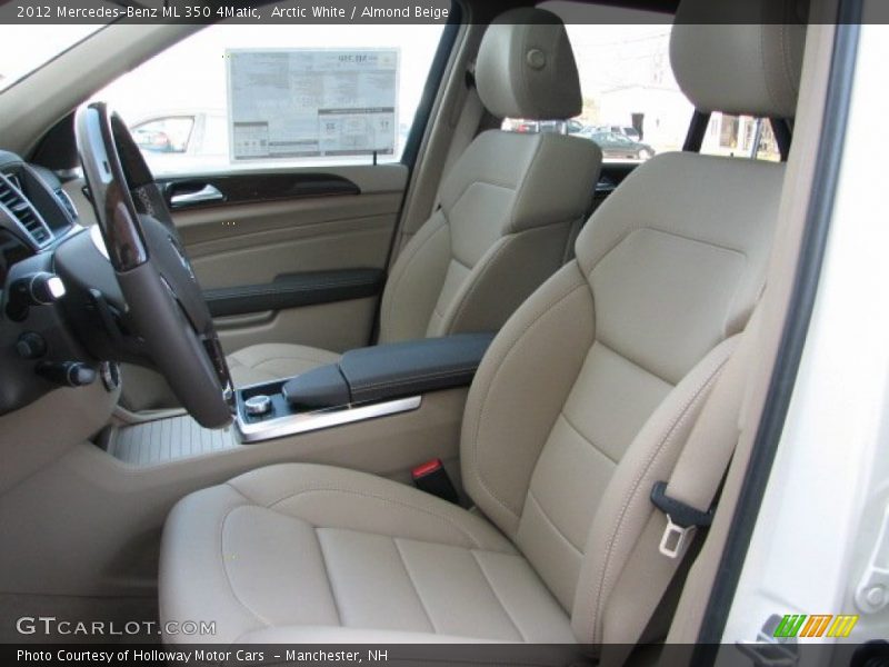 Arctic White / Almond Beige 2012 Mercedes-Benz ML 350 4Matic