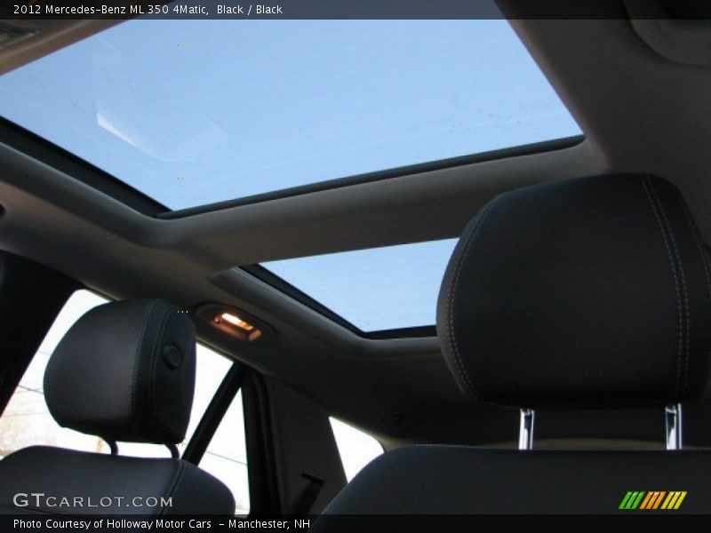 Black / Black 2012 Mercedes-Benz ML 350 4Matic