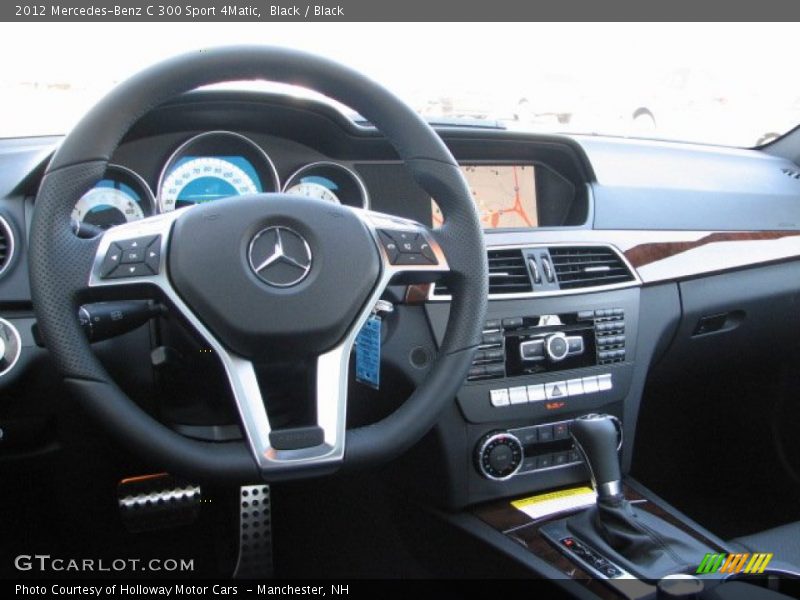 Black / Black 2012 Mercedes-Benz C 300 Sport 4Matic