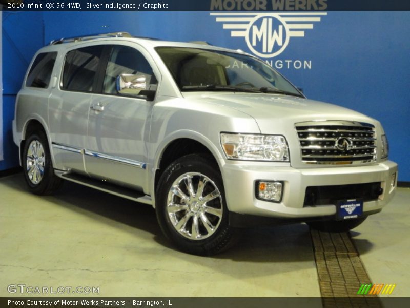 Silver Indulgence / Graphite 2010 Infiniti QX 56 4WD