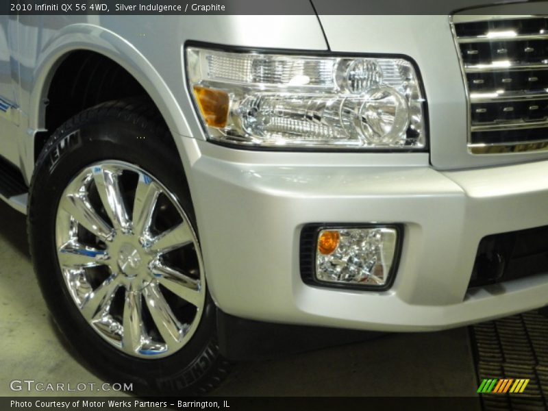 Silver Indulgence / Graphite 2010 Infiniti QX 56 4WD