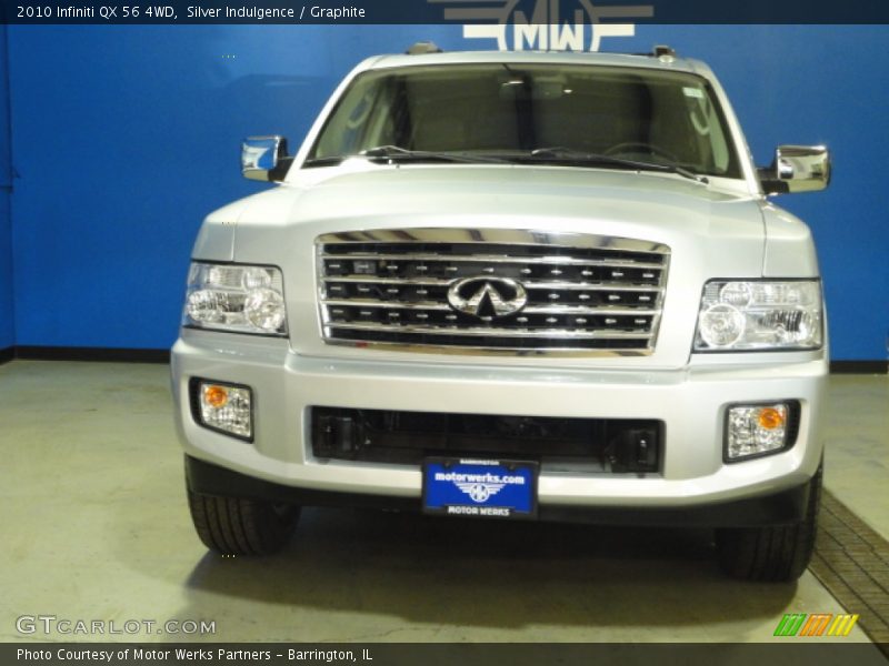 Silver Indulgence / Graphite 2010 Infiniti QX 56 4WD
