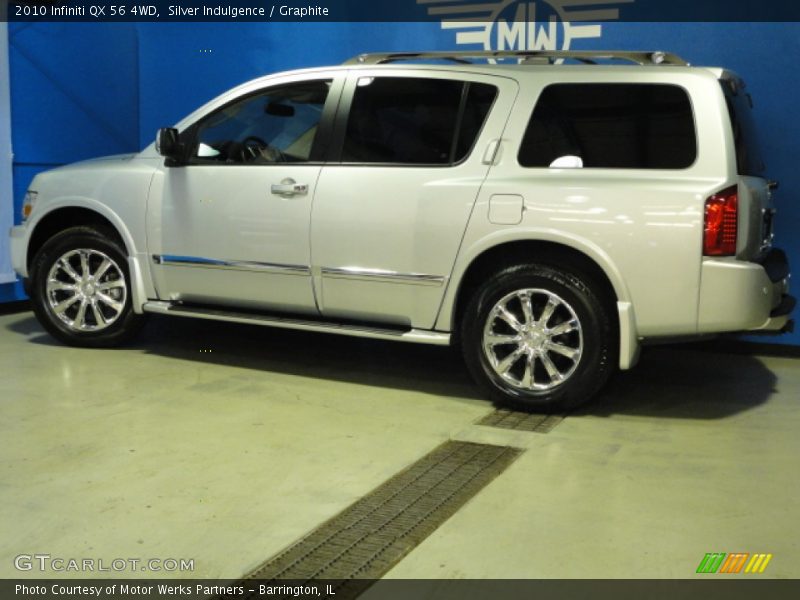 Silver Indulgence / Graphite 2010 Infiniti QX 56 4WD