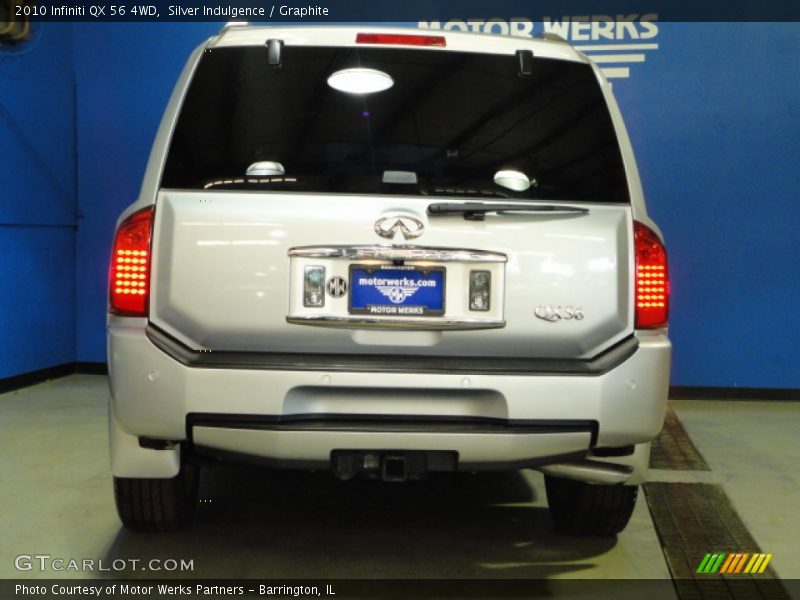 Silver Indulgence / Graphite 2010 Infiniti QX 56 4WD