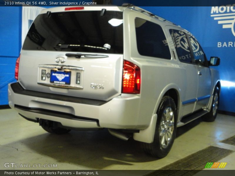 Silver Indulgence / Graphite 2010 Infiniti QX 56 4WD