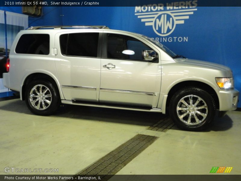 Silver Indulgence / Graphite 2010 Infiniti QX 56 4WD