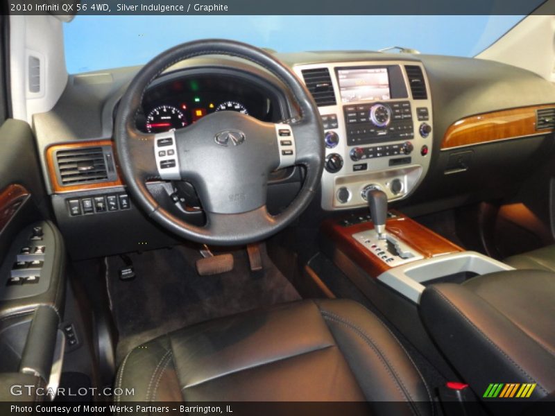 Silver Indulgence / Graphite 2010 Infiniti QX 56 4WD