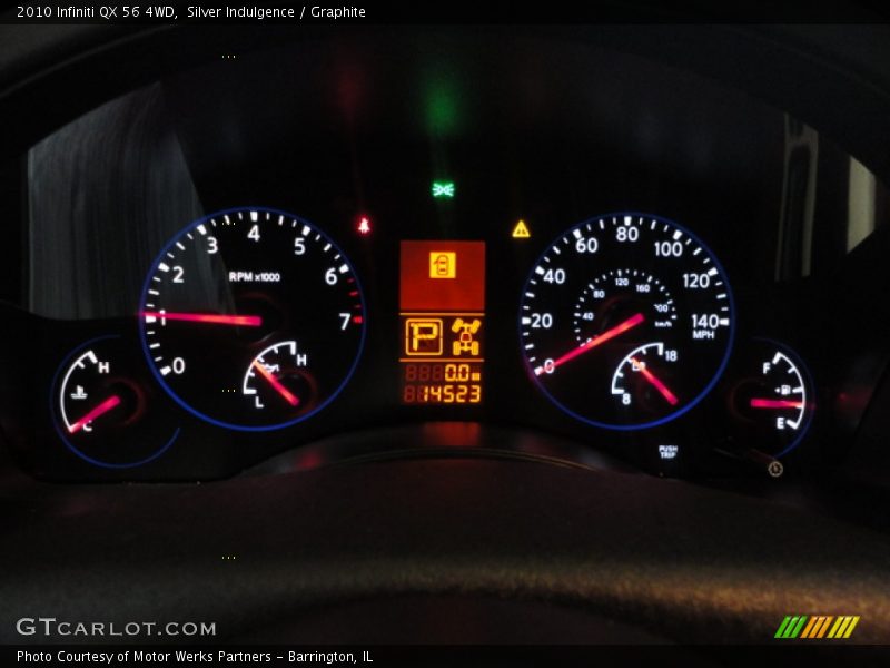 Silver Indulgence / Graphite 2010 Infiniti QX 56 4WD