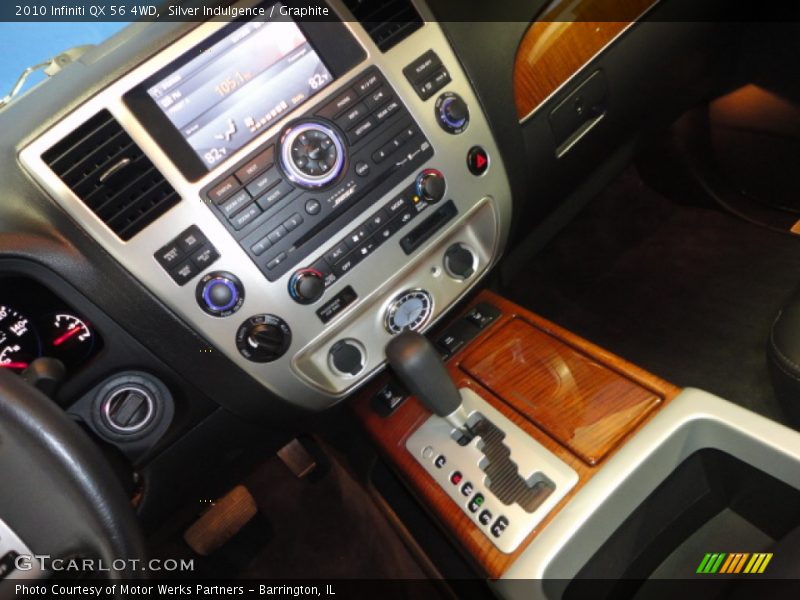 Silver Indulgence / Graphite 2010 Infiniti QX 56 4WD