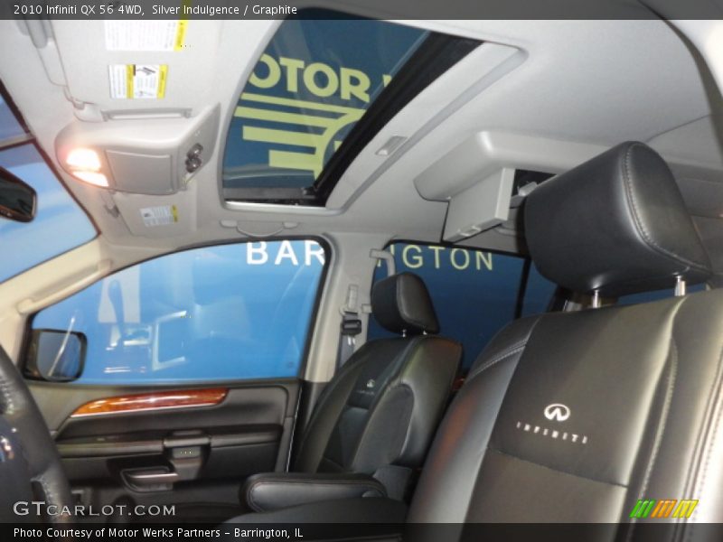 Silver Indulgence / Graphite 2010 Infiniti QX 56 4WD