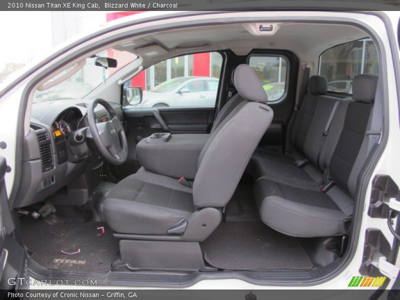  2010 Titan XE King Cab Charcoal Interior