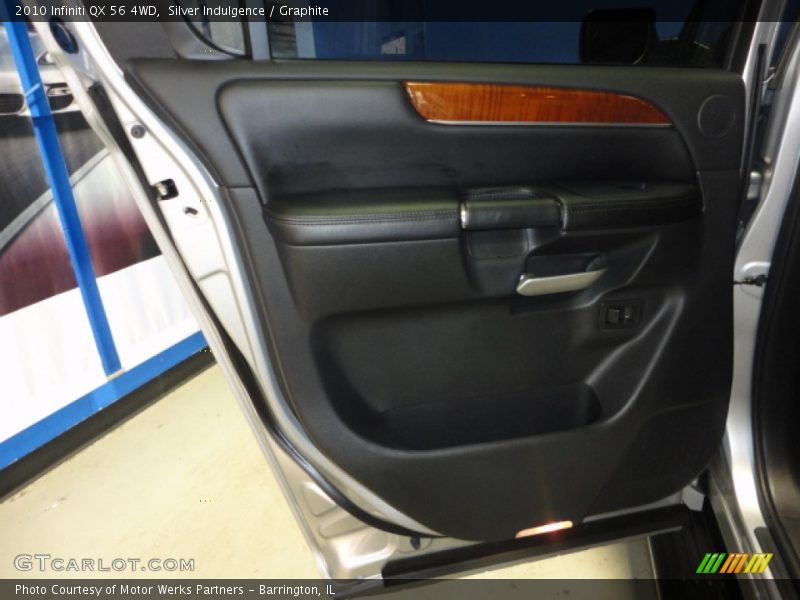 Silver Indulgence / Graphite 2010 Infiniti QX 56 4WD
