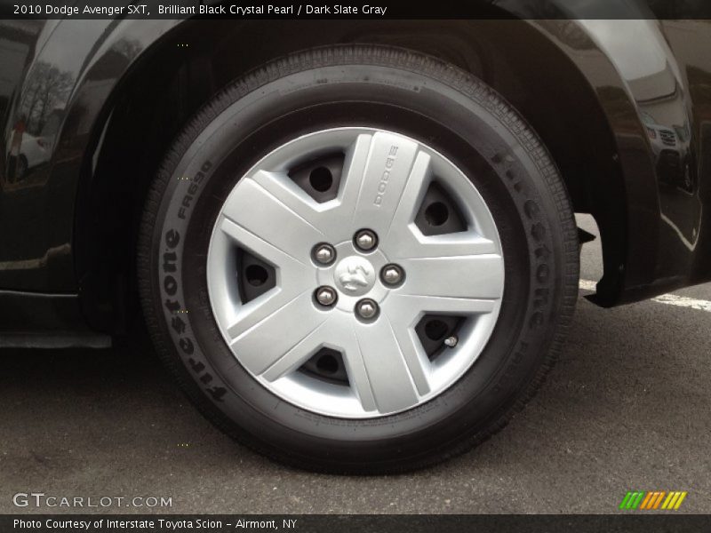 Brilliant Black Crystal Pearl / Dark Slate Gray 2010 Dodge Avenger SXT