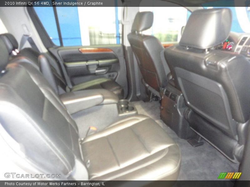 Silver Indulgence / Graphite 2010 Infiniti QX 56 4WD