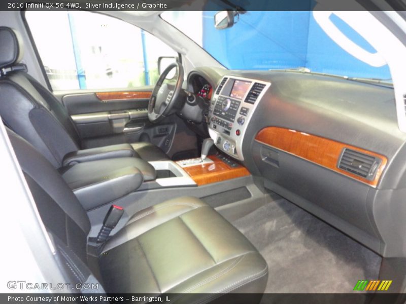 Silver Indulgence / Graphite 2010 Infiniti QX 56 4WD