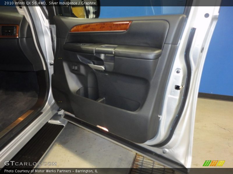 Silver Indulgence / Graphite 2010 Infiniti QX 56 4WD