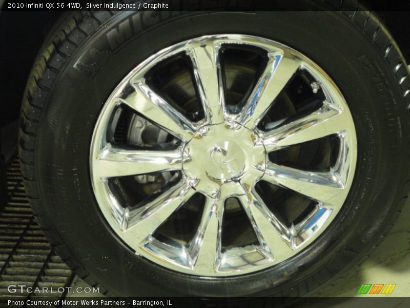 Silver Indulgence / Graphite 2010 Infiniti QX 56 4WD