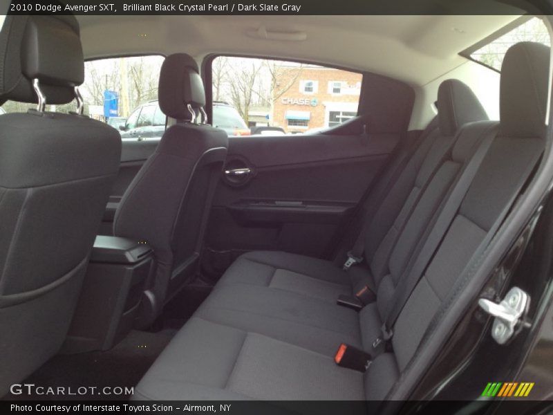 Brilliant Black Crystal Pearl / Dark Slate Gray 2010 Dodge Avenger SXT