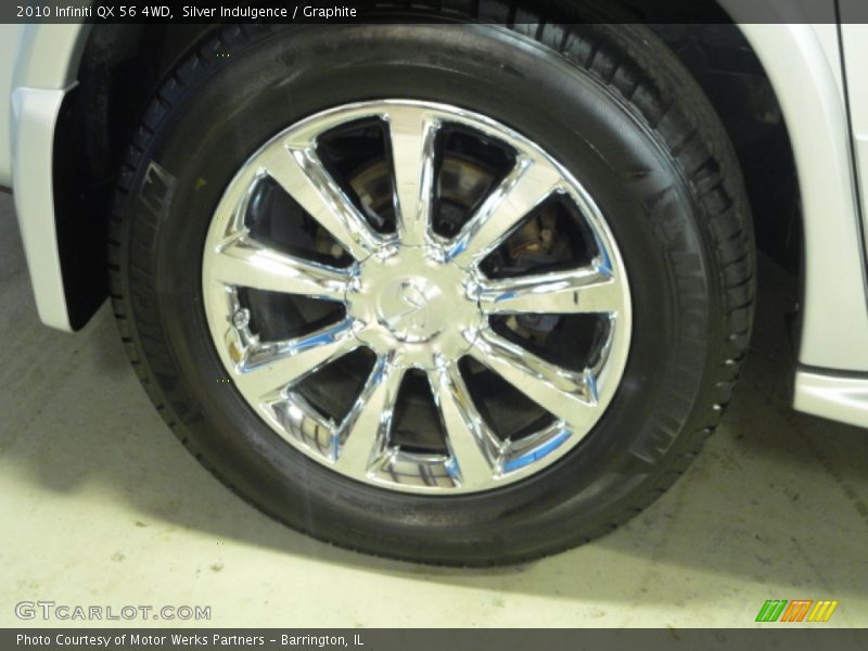 Silver Indulgence / Graphite 2010 Infiniti QX 56 4WD
