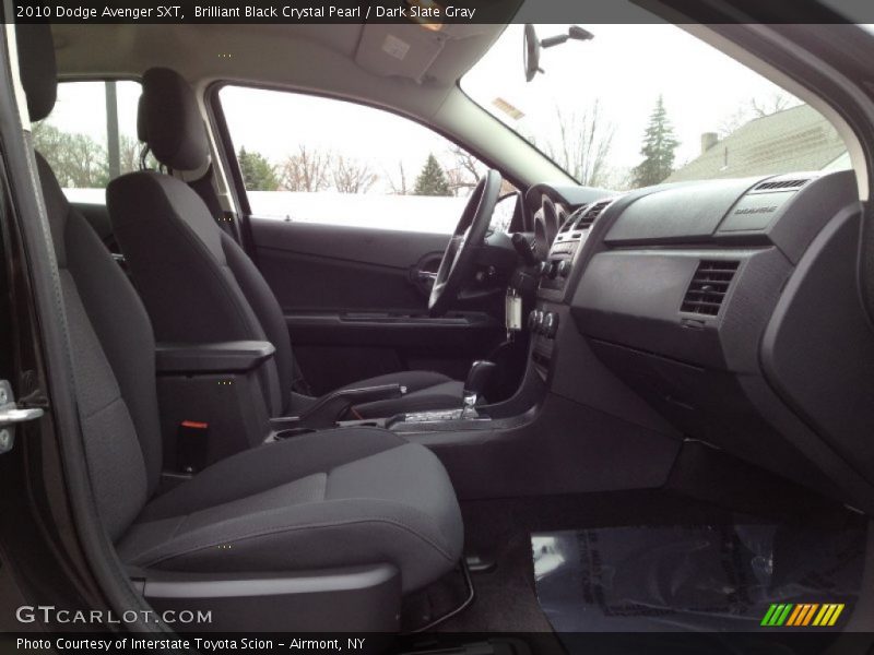 Brilliant Black Crystal Pearl / Dark Slate Gray 2010 Dodge Avenger SXT
