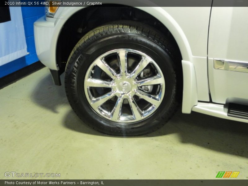 Silver Indulgence / Graphite 2010 Infiniti QX 56 4WD