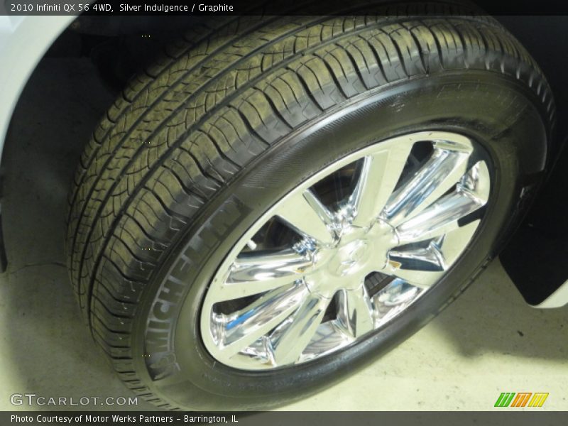 Silver Indulgence / Graphite 2010 Infiniti QX 56 4WD