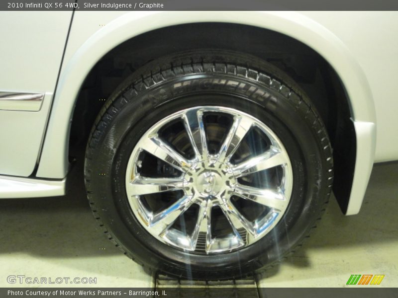 Silver Indulgence / Graphite 2010 Infiniti QX 56 4WD